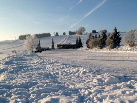 Schwäbische Alb: Anfahrt in Skigebiete und Parken an Skigebieten – Anfahrt, Parken Halde – Westerheim