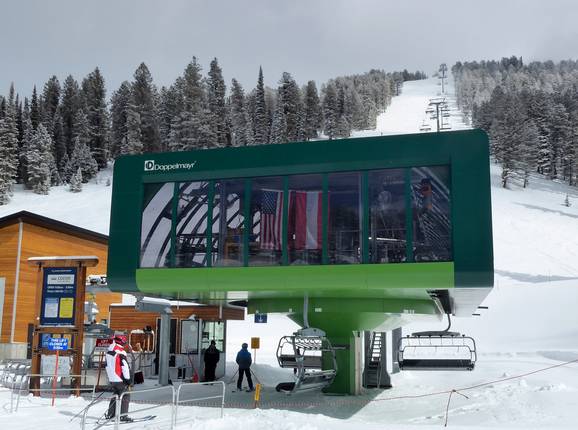 Colter Lift - 6er Hochgeschwindigkeits-Sesselbahn (kuppelbar)