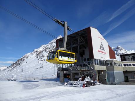 Val Bernina: beste Skilifte – Lifte/Bahnen Diavolezza/Lagalb