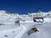 Plan Maison - 4er Hochgeschwindigkeits-Sesselbahn (kuppelbar) mit Abdeckhauben