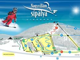 Skigebiet Nagyvillám Sípálya – Visegrád