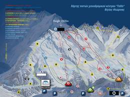 Skigebiet Vigla Pisoderi/Verno – Florina