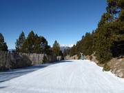 Leichte Verbindungspiste