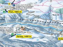 Pistenplan Tarasp