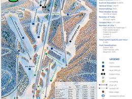 Pistenplan Sugar Mountain