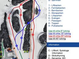 Pistenplan Hanaslöv