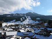 Nesselwang am Fuße des Skigebiets Alpspitze