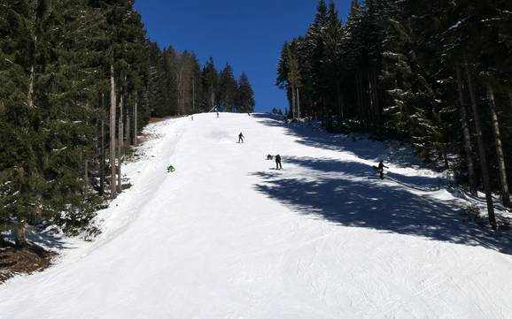 Skigebiete für Könner und Freeriding Aussiger Region (Ústecký kraj) – Könner, Freerider Keilberg (Klínovec)