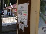 Informationen an der Talstation