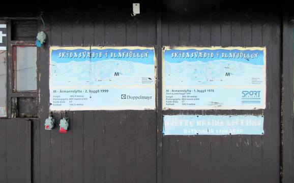 Island: Orientierung in Skigebieten – Orientierung Bláfjöll