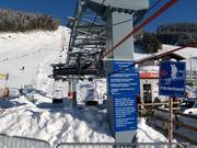 Monte Popolo I (Reitlehenbahn) - 2er Sesselbahn fix geklemmt