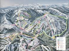 Pistenplan Yellowstone Club