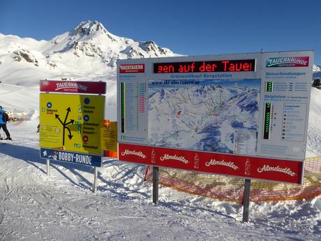 Radstädter Tauern: Orientierung in Skigebieten – Orientierung Obertauern
