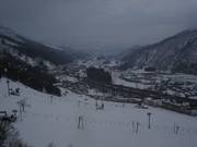 Übungspisten im Tal