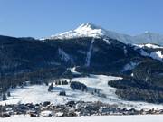 Grubigstein (2.255 m) mit Lermoos (1.000 m)