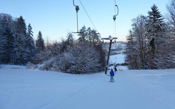 Drei im Woid: beste Skilifte – Lifte/Seilbahnen Solla – Freyung-Geyersberg