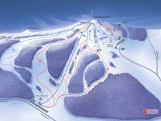 Pistenplan Kreuzberg – Bischofsheim an der Rhön