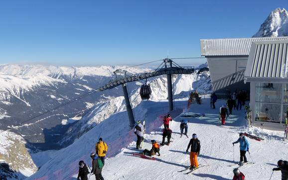 Größter Höhenunterschied im Geltungsbereich von Skirama Dolomiti – Skigebiet Ponte di Legno/Tonale/Presena Gletscher/Temù (Pontedilegno-Tonale)
