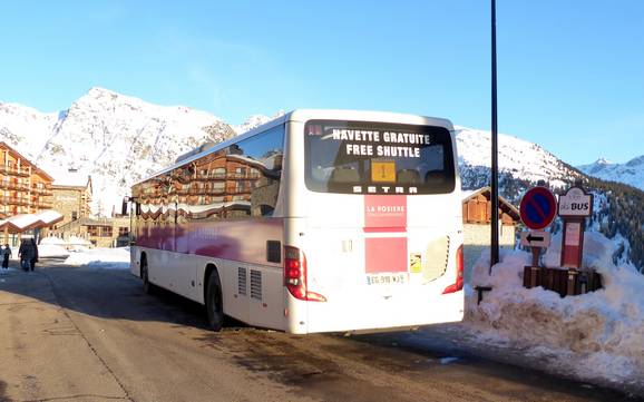 Monte Bianco (Mont Blanc): Umweltfreundlichkeit der Skigebiete – Umweltfreundlichkeit Espace San Bernardo – La Rosière/La Thuile