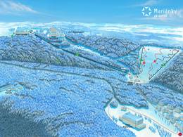 Skigebiet Mariánky – Mariánské Lázne (Marienbad)