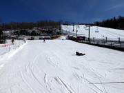 Tipp für die Kleinen  - Übungsgelände an den Förderbändern