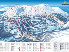 Pistenplan Bydalsfjällen – Bydalen