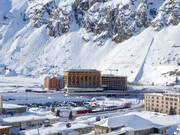 Blick auf das Radisson Blu Hotel Reussen