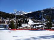 Blick auf Madonna di Campiglio