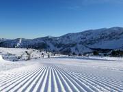 Sehr gute Pistenpräparierung