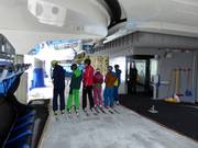 Das Personal zeigt stets Präsenz