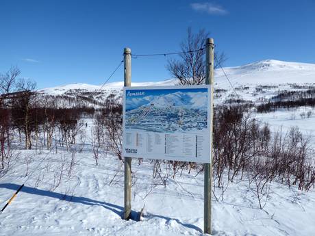 Västerbotten: Orientierung in Skigebieten – Orientierung Hemavan