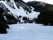 Abfahrt Panorama zur Lodge