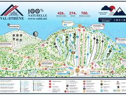 Pistenplan Val d'Irène