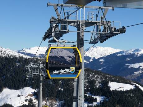 Ski- & Gletscherwelt Zillertal 3000: beste Skilifte – Lifte/Bahnen Mayrhofen – Penken/Ahorn/Rastkogel/Eggalm