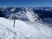 Tiefschneehänge an der Hochalpila