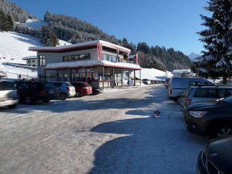 Salzburger Schieferalpen: Anfahrt in Skigebiete und Parken an Skigebieten – Anfahrt, Parken Monte Popolo – Eben im Pongau