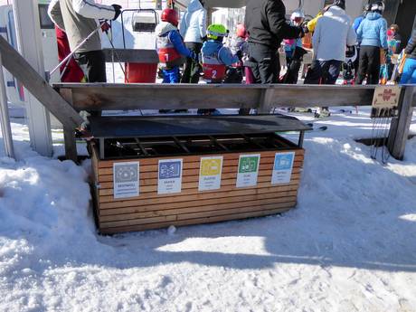Val di Fassa (Fassatal): Umweltfreundlichkeit der Skigebiete – Umweltfreundlichkeit Carezza