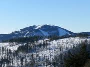 Blick von Tschechien zum Großen Arber