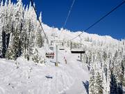 Burfield Quad Chair - 4er Sesselbahn fix geklemmt