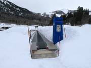 Förderband an der Talstation