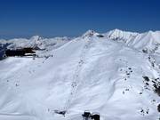 Blick auf den Hüttenhang