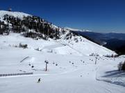 Blick Richtung Grosseck vom Gipfelsteilhang