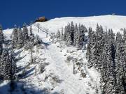 Krispenbahn - 4er Sesselbahn fix geklemmt