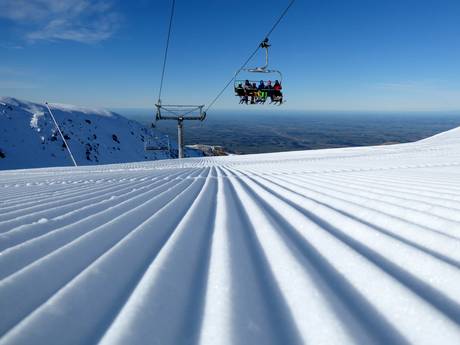 Pistenpräparierung Südinsel – Pistenpräparierung Mt. Hutt