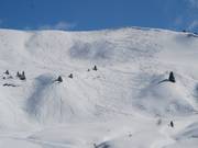 Im Skigebiet von Praz sur Arly