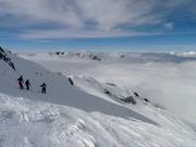 Gletscherabfahrt Point de Vue