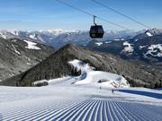 Die Spieljochbahn mit perfekter Piste