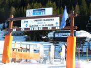 Überkopf-Informationen an den Liften