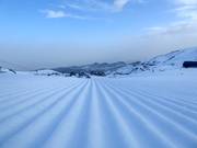 Sehr gute Pistenpräparierung im Skigebiet Sierra Nevada