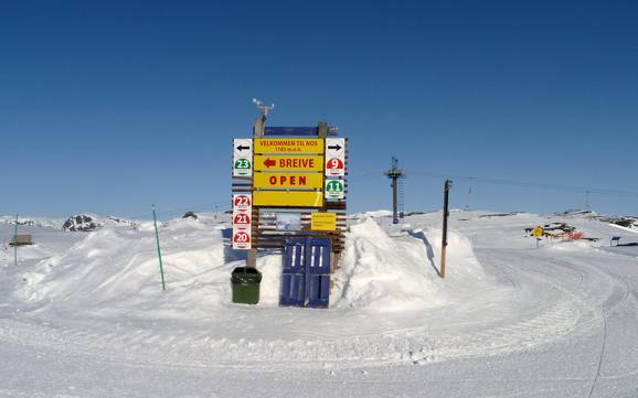 Setesdal: Orientierung in Skigebieten – Orientierung Hovden